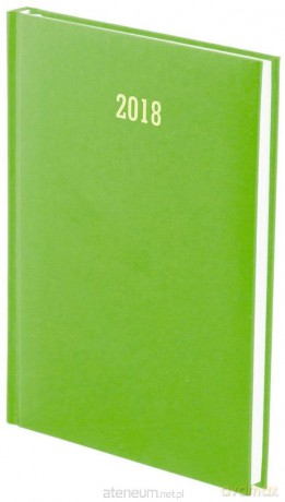 Kalendarz 2018 A5 Tygodniowy Albit Seledyn [KALENDARZ]