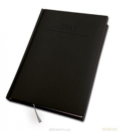 Kalendarz 2018 A5/320 Agenda Czarny [KALENDARZ]