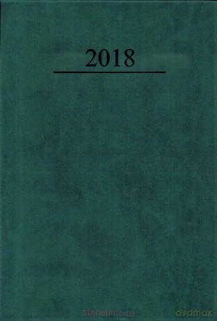 Kalendarz 2018 A5/320 Agenda Zielony [KALENDARZ]