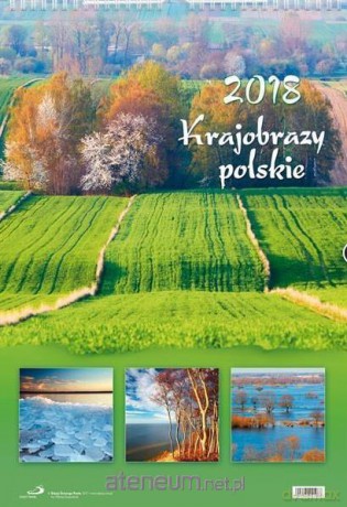 Kalendarz 2018 Ścienny - Krajobrazy polskie [KALENDARZ]