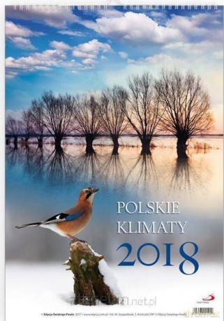 Kalendarz 2018 Ścienny - Polskie klimaty [KALENDARZ]