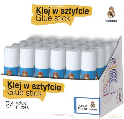 Klej w sztyfcie 15g Real Madryt (24 szt)