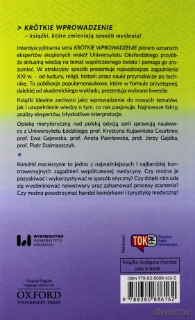Komórki macierzyste - Jonathan Slack [KSIĄŻKA]