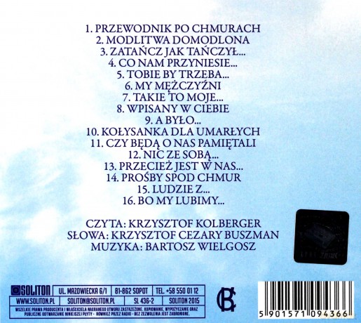 Krzysztof Kolberger - Przewodnik po Chmurach - Krzysztof Kolberger [CD]