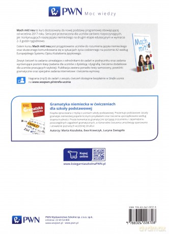 Mach mit! Neu 1 ćwiczenie wersja rozszerzona [KSIĄŻKA]
