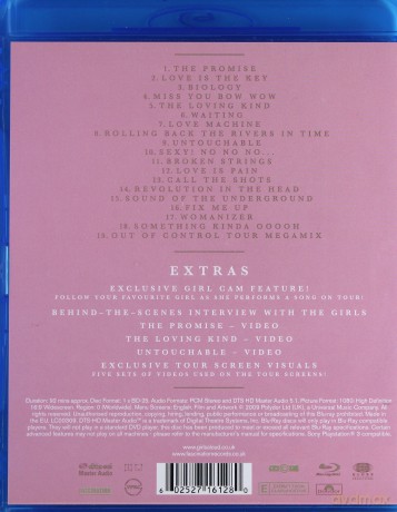 Girls Aloud: Out Of Control Tour 2009 [Blu-Ray]