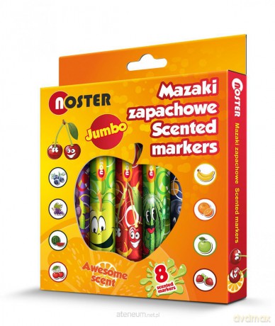 Mazaki zapachowe 8 kolorów