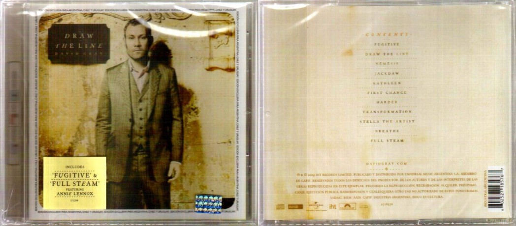 David Gray: Draw The Line (Polska Cena!!) [CD]