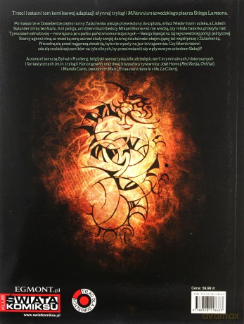 Millenium (Tom 3).Zamek z piasku, który runął [KOMIKS]