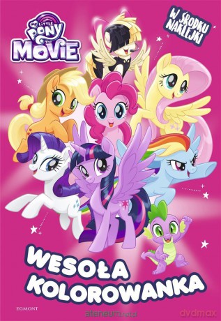 My Little Pony The Movie. Wesoła kolorowanka [KSIĄŻKA]