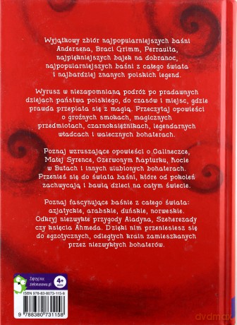 Najpiękniejsze Bajki, Baśnie, Legendy [KSIĄŻKA]