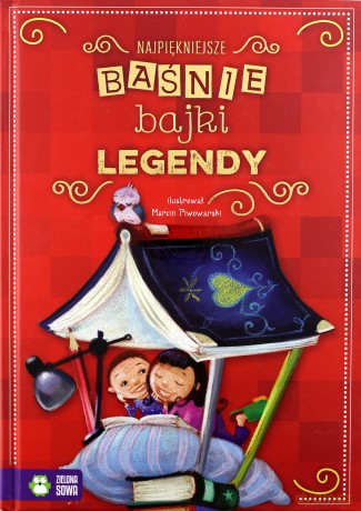Najpiękniejsze Baśnie, Bajki, Legendy (czerwona) [KSIĄŻKA]