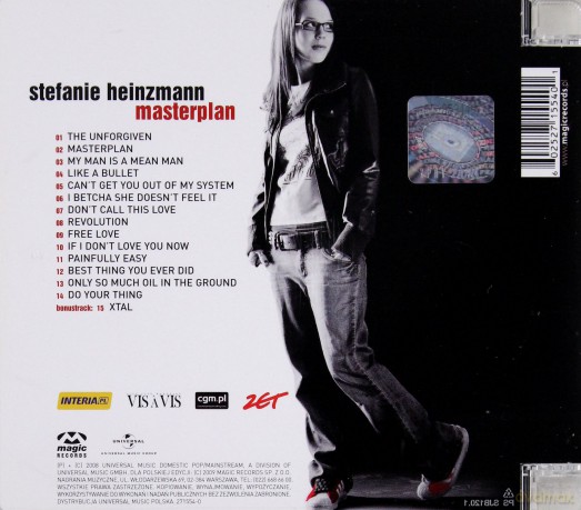 Stefanie Heinzmann: Masterplan (Polska Cena!!) [CD]