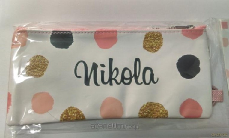 Piórnik imienny młodzieżowy - Nikola