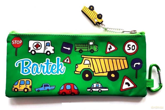 Piórnik imienny szkolny - Bartek