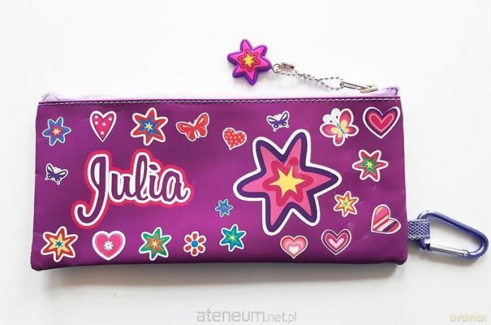 Piórnik imienny szkolny - Julia
