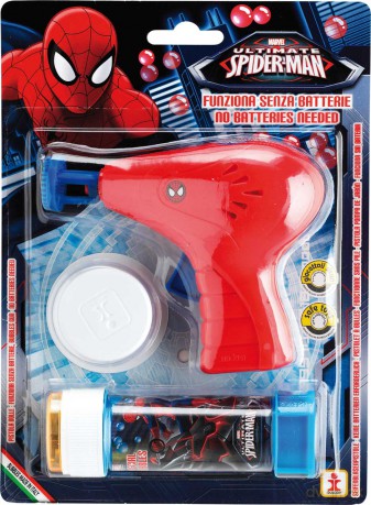 Pistolet do robienia baniek mydlanych Spider-Man
