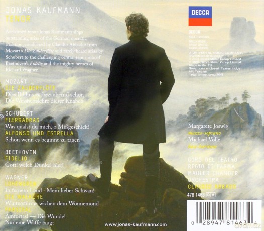 Jonas Kaufmann: Mozart, Schubert, Beethoven, Wagner [CD]