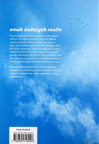 Smak świeżych malin - Izabela Sowa [KSIĄŻKA]