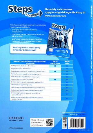 Steps Forward 3 materiały ćwiczenie wersja podstawowa [KSIĄŻKA]