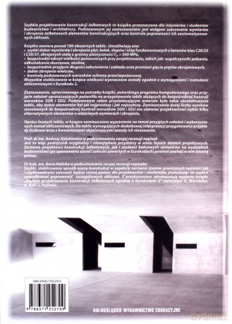 Szybkie projektowanie konstrukcji żelbetowych - Grzegorz Wandzik, Jacek Hulimka, Arkadiusz Bula [KSIĄŻKA]