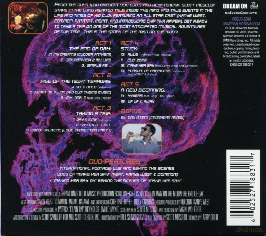 Kid Cudi: Man On The Moon: The End Of Day Deluxe (digipack) [CD]+[DVD]
