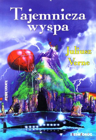 Tajemnicza wyspa - Juliusz Verne [KSIĄŻKA]