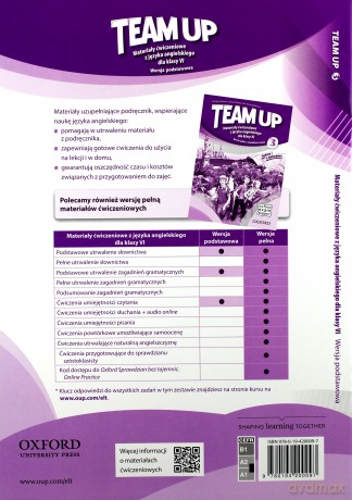 Team Up 3 materiały ćwiczeniowe wersja podstawowa [KSIĄŻKA]
