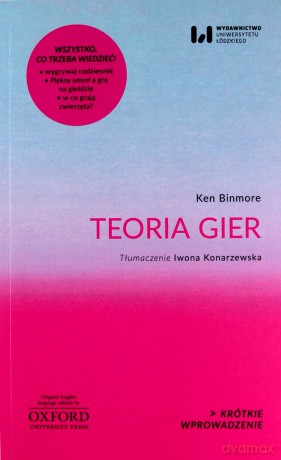 Teoria gier - Ken Binmore [KSIĄŻKA]