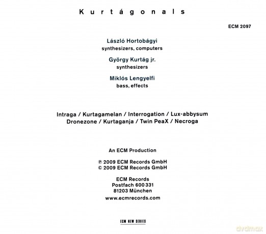 Gyorgy Kurtag: Kurtagonals [CD]