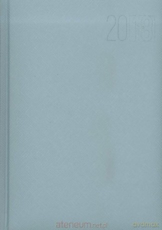 Terminarz 2018 - B6 Print- niebieski [KALENDARZ]
