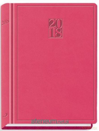 Terminarz 2018 - B7 Print - różowy [KALENDARZ]