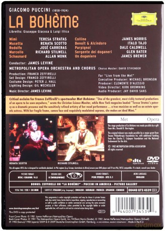 Levine Met: Puccini: La Boheme [DVD]