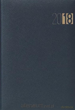Terminarz 2018 A5 Madrid - niebieski [KALENDARZ]