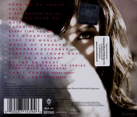 Demi Lovato: Here We Go Again [CD]