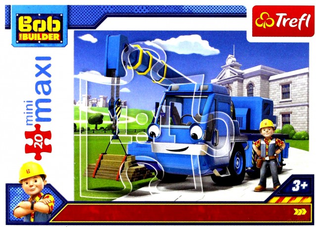 TREFL 20 el. miniMaxi - Bob i maszyny 1 [PUZZLE]