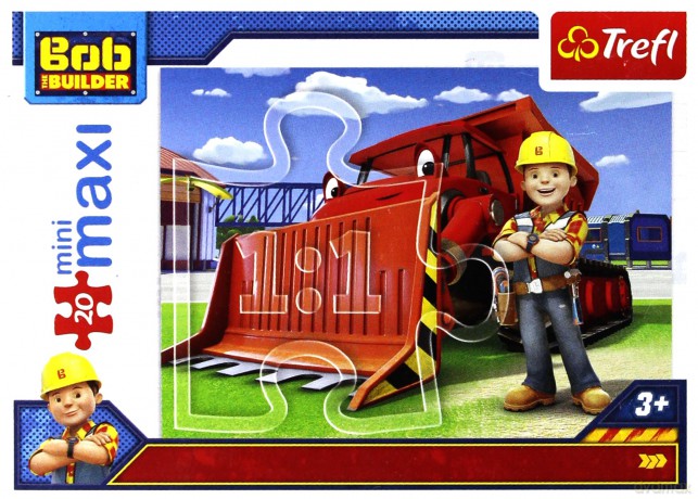 TREFL 20 el. miniMaxi - Bob i maszyny 4 [PUZZLE]