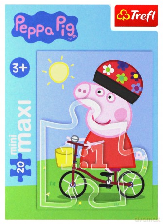 TREFL 20 el. miniMaxi - Zabawy Świnki Peppy 2 [PUZZLE]