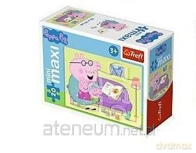 TREFL 20 el. miniMaxi - Zabawy Świnki Peppy 3 [PUZZLE]