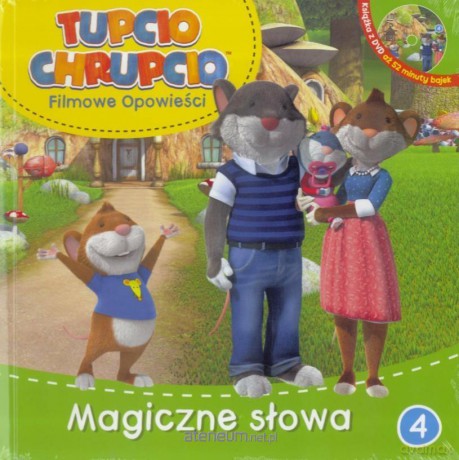 Tupcio Chrupcio 4 Magiczne słowa [KSIĄŻKA]+[DVD]