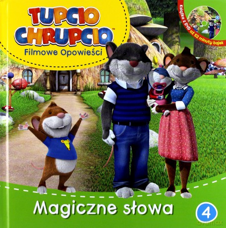 Tupcio Chrupcio 4 Magiczne słowa [KSIĄŻKA]+[DVD]