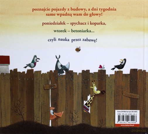 Tydzień na budowie - Jean Reidy, Leo Timmers [KSIĄŻKA]