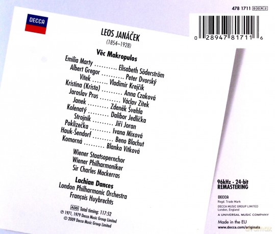 Mackerras: Janacek:Vec Makropulos [2CD]
