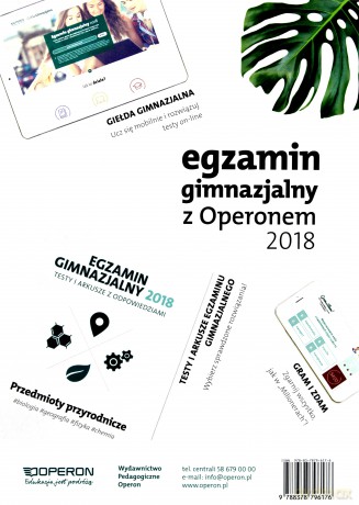 Vademecum 2018 gimnazjum Przedmioty przyrodnicze cz. 1 [KSIĄŻKA]
