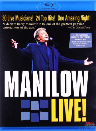 Barry Manilow: Manilow Live! Blu-Ray [Blu-Ray]