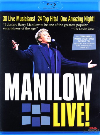 Barry Manilow: Manilow Live! Blu-Ray [Blu-Ray]