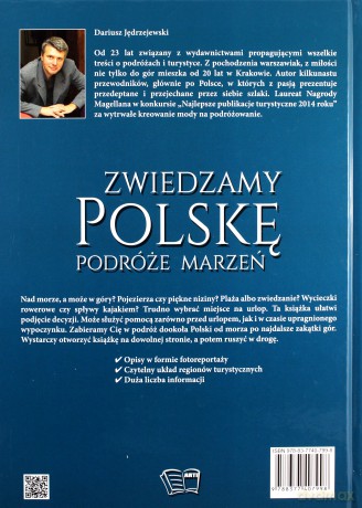 Zwiedzamy Polskę Podróże marzeń - Dariusz Jędrzejewski [KSIĄŻKA]