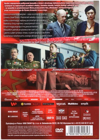 Śmierć Stalina [DVD]