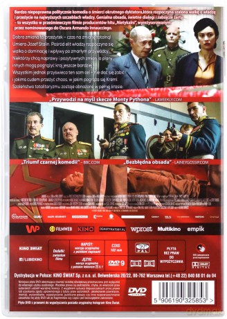 Śmierć Stalina [DVD]