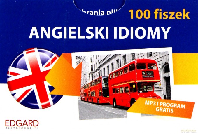 Angielski idiomy 100 fiszek [KSIĄŻKA]
